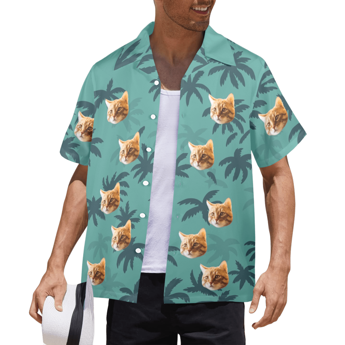 Custom Face Tommy Vercetti Hawaiian Shirt | Personalized Tropical Aloha Shirt For Cruise Party
