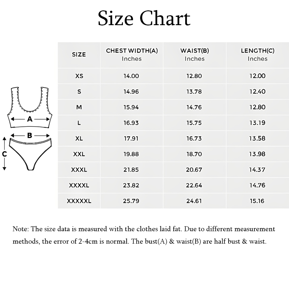 Custom Multi Heart Face Swimsuit | Unique Women's Scoop Neck Sport Top High Waisted Bikini Beach Outfits