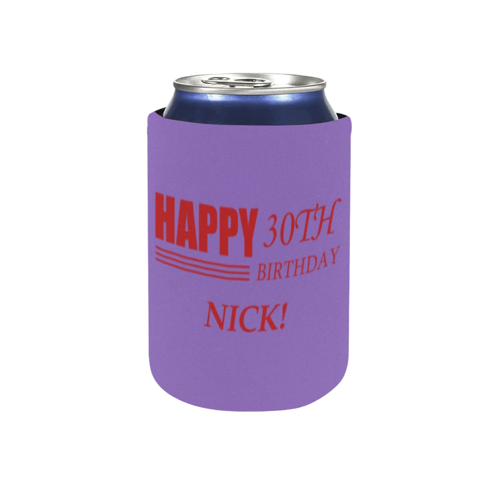 Personalized Photo Can Cooler | Custom Neoprene Koozies Non Slip for Beer Cans&Bottles Funny Birthday Gift