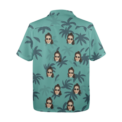 Custom Face Tommy Vercetti Hawaiian Shirt | Personalized Tropical Aloha Shirt For Cruise Party