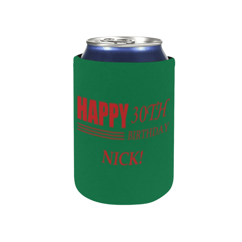Personalized Photo Can Cooler | Custom Neoprene Koozies Non Slip for Beer Cans&Bottles Funny Birthday Gift