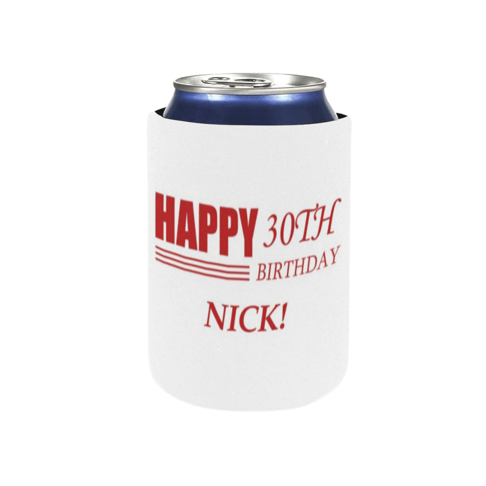 Personalized Photo Can Cooler | Custom Neoprene Koozies Non Slip for Beer Cans&Bottles Funny Birthday Gift