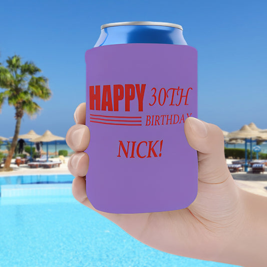 Personalized Photo Can Cooler | Custom Neoprene Koozies Non Slip for Beer Cans&Bottles Funny Birthday Gift
