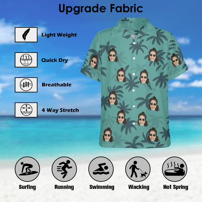 Custom Face Tommy Vercetti Hawaiian Shirt | Personalized Tropical Aloha Shirt For Cruise Party