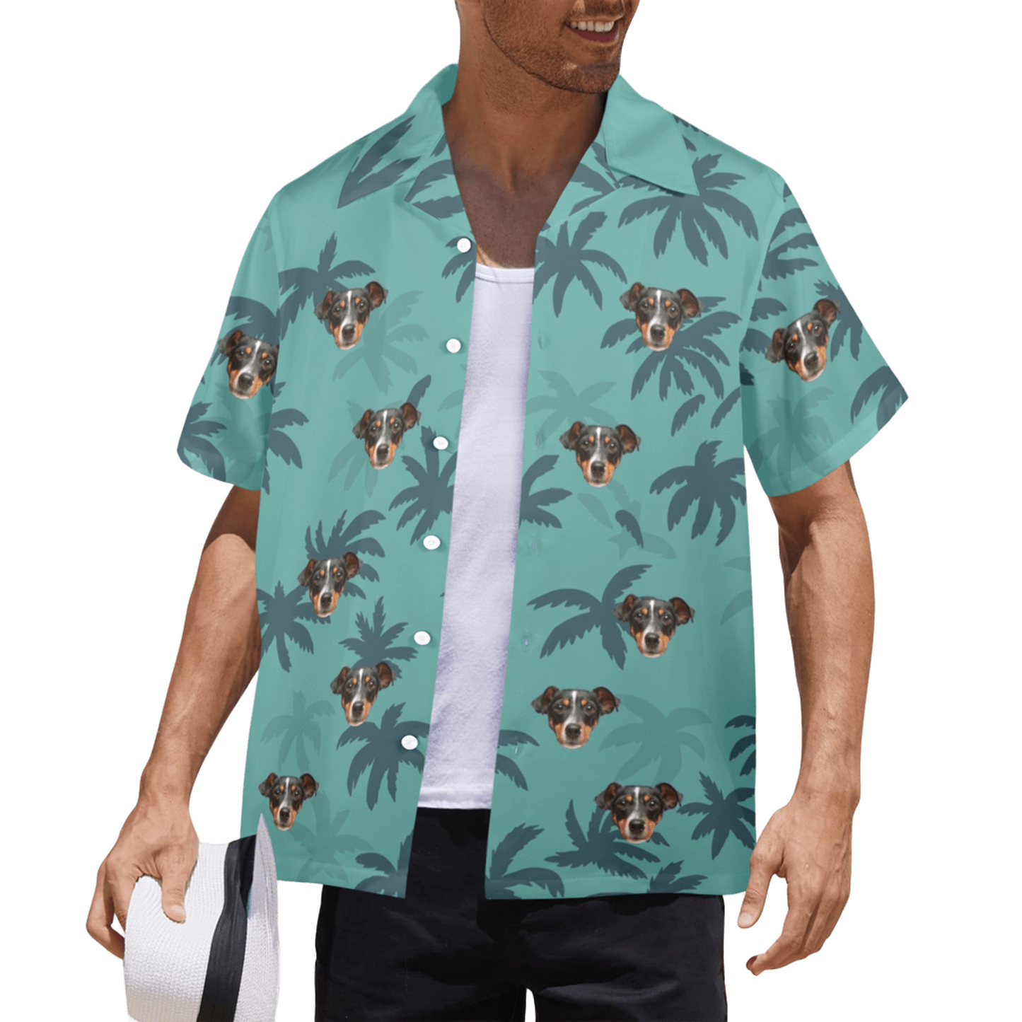 Custom Face Tommy Vercetti Hawaiian Shirt | Personalized Tropical Aloha Shirt For Cruise Party