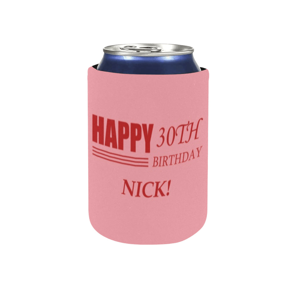 Personalized Photo Can Cooler | Custom Neoprene Koozies Non Slip for Beer Cans&Bottles Funny Birthday Gift