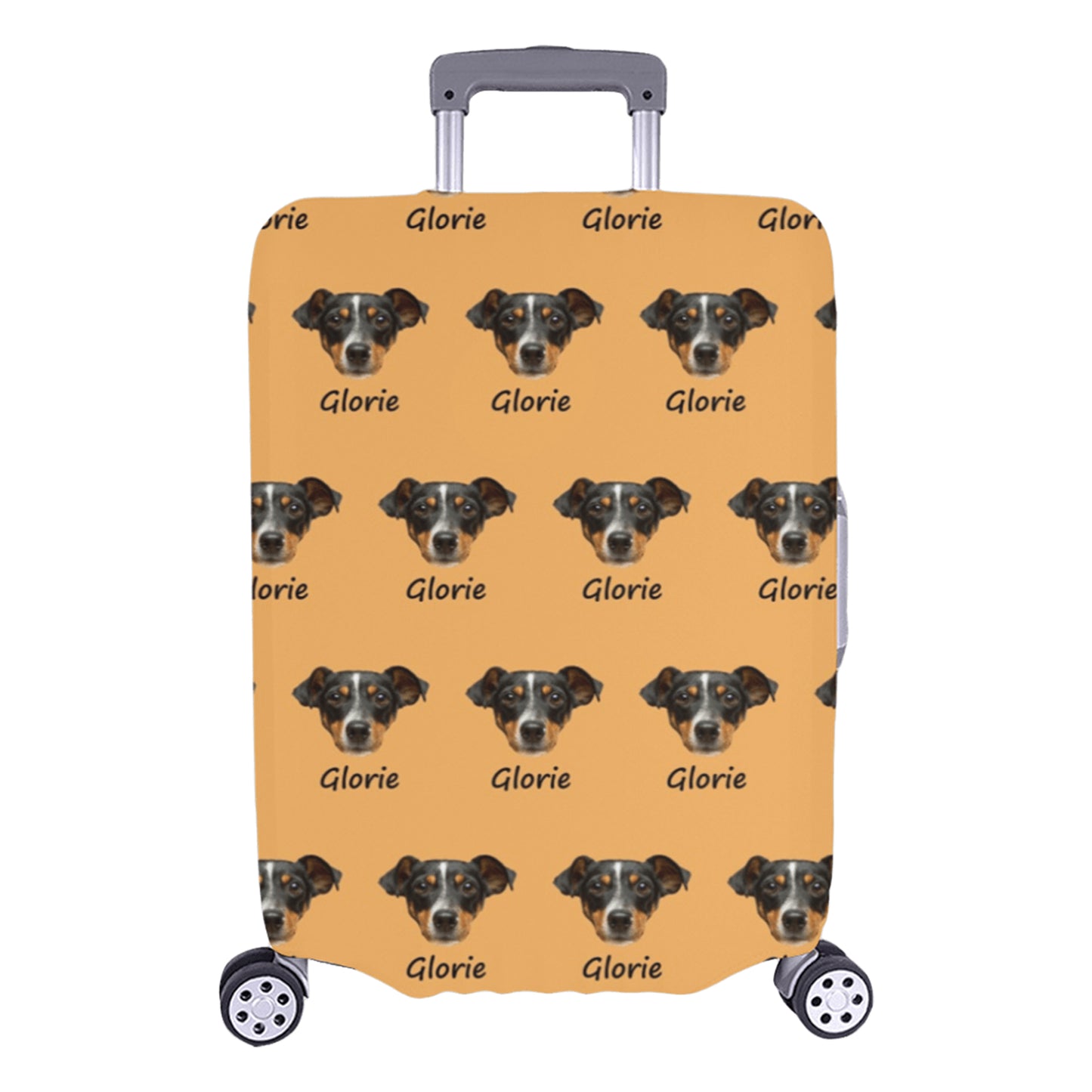 Personalized Face Name Luggage Cover| Custom Prank Photo Suitcase Cover Birthday Gifts