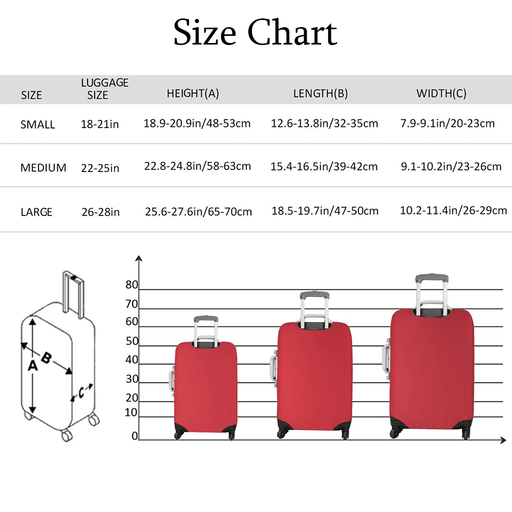 [Recommend]Custom Funny Photo Luggage Cover | Personalized Suitcase Cover For Friends Family Vacation