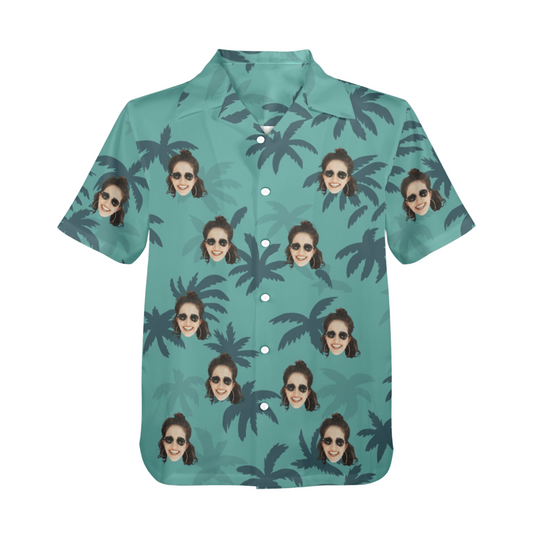 Custom Face Tommy Vercetti Hawaiian Shirt | Personalized Tropical Aloha Shirt For Cruise Party